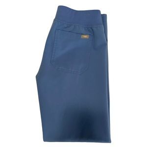FIGS Livingston Basic Scrub Pant, XXS petite, ceil blue